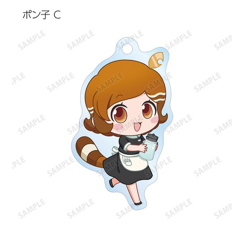 『アポカリプスホテル』トレーディング ちびキャラ ホテルモントレ制服&モーニングスタッフver. アクリルキーホルダー(単位/BOX)